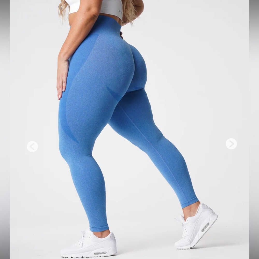 NVGTN Blue Contour Seamless Legging Size M